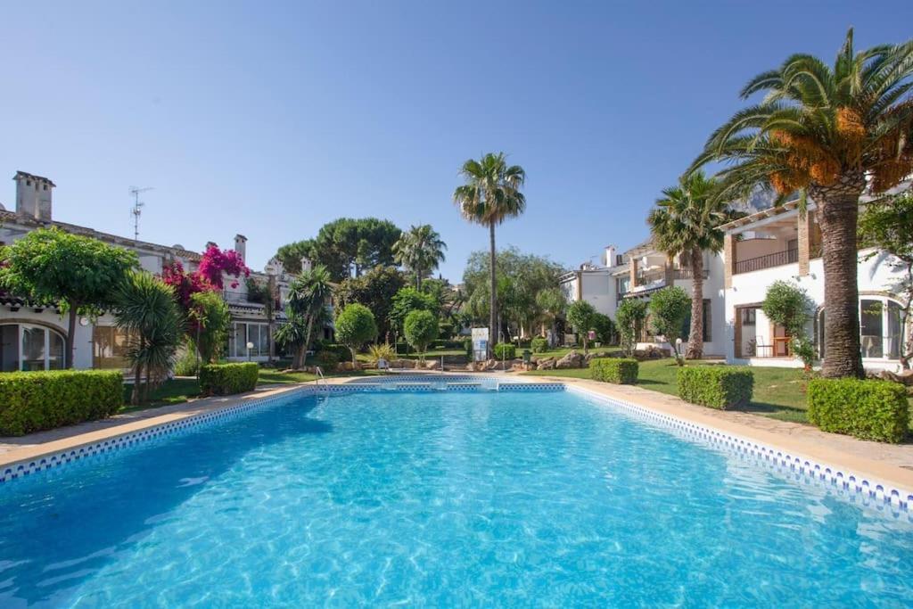 Casa En Denia Con Piscina Y Jardin Leilighet Eksteriør bilde